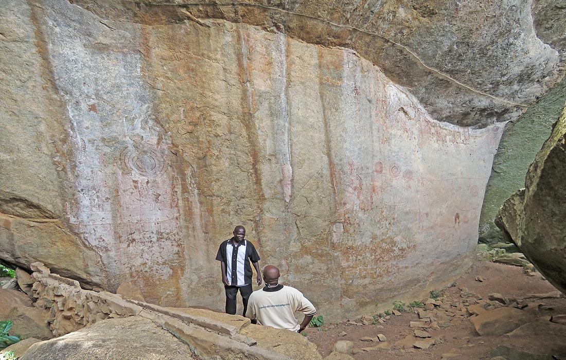 Ancient Nyero Rock Paintings site