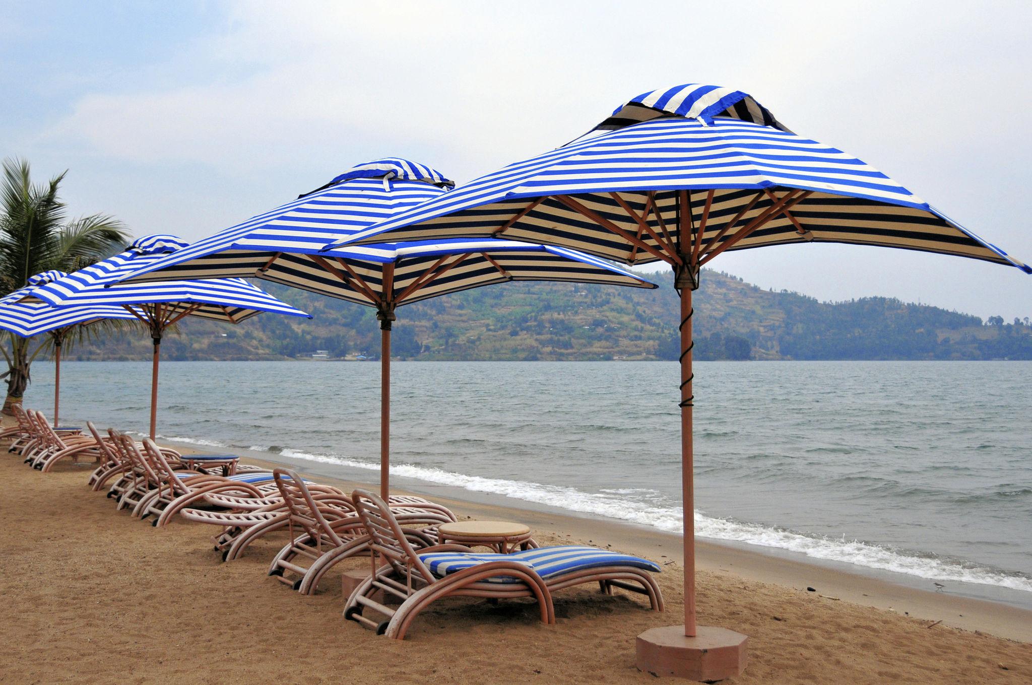 Beach on Lake Kivu, Gisenyi, Rwanda
