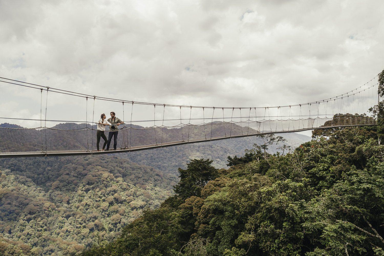 Canopy Walkway Nyungwe rwanda