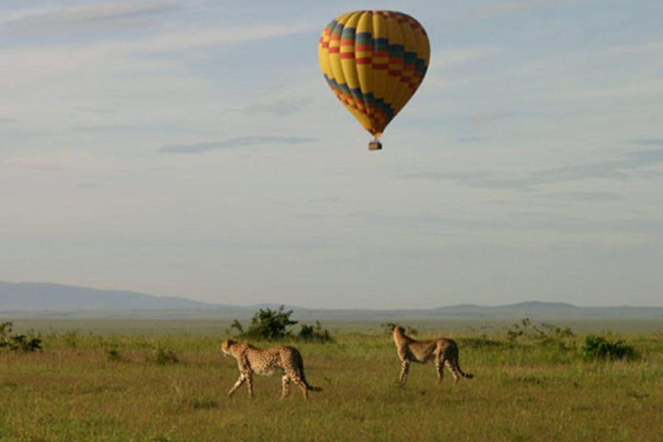Hot air balloon safaris in Akagera park
