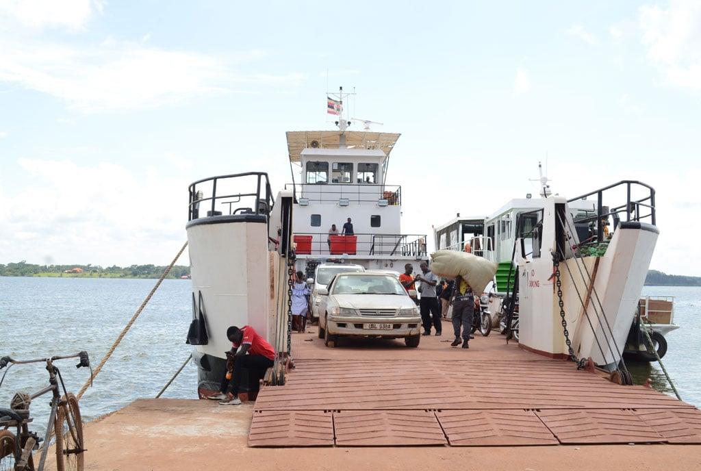 MV Kalangala ferry crossing Lake Victoria